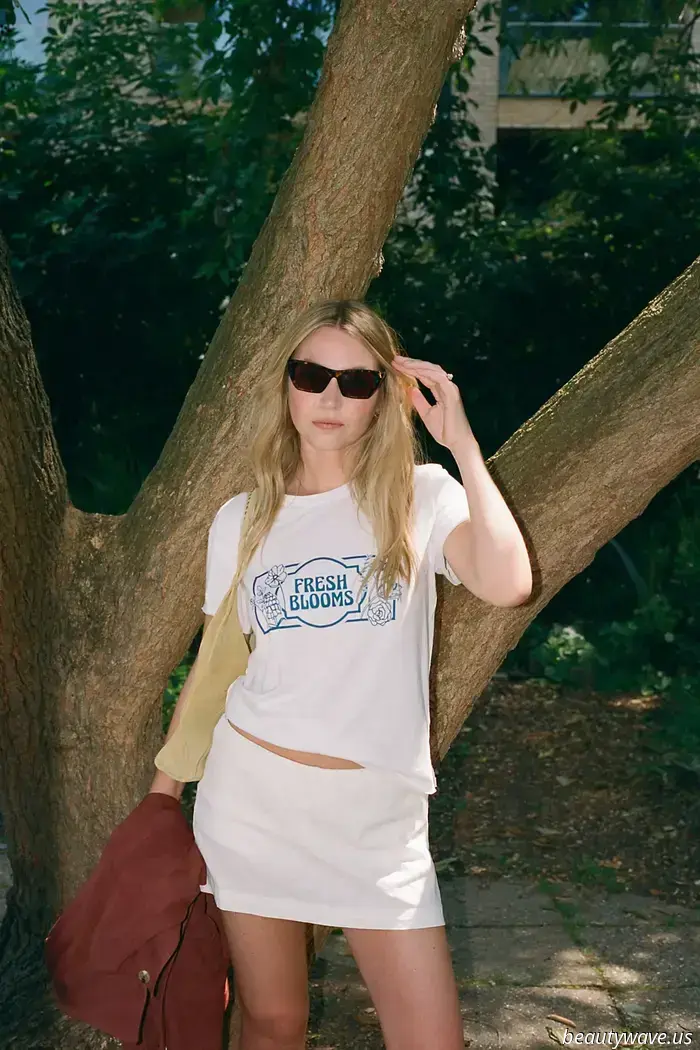 Moment mal, kehrt der vergessene Rocktrend, den alle früher mit T-Shirts trugen, zurück?
