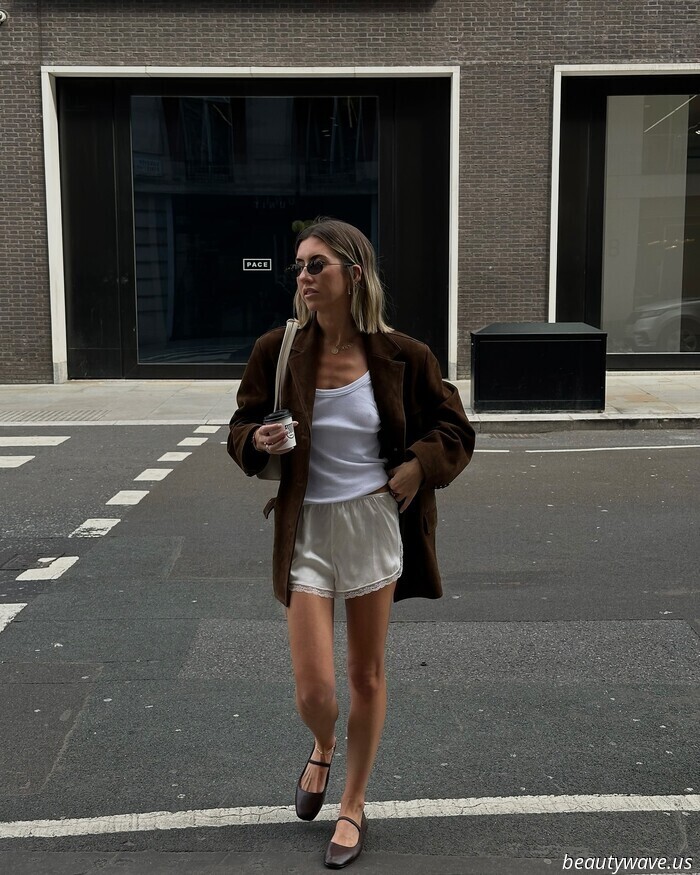 I never realized that shorts could appear this sophisticated until this new trend emerged.