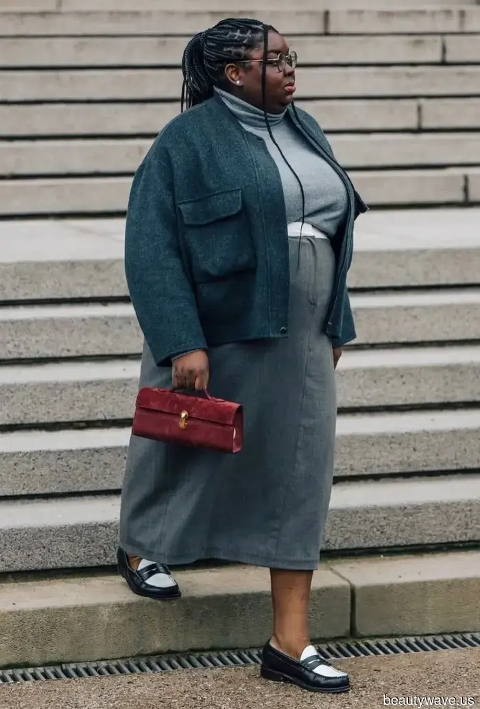 Chic Dressers in Paris, London, and New York City Favor This Elegant Skirt Style During Winter.