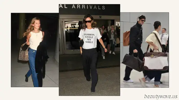 In Heathrow und LAX entdeckt: 13 ikonische Flughafen-Outfits, die Ihre Sommerreiselooks inspirieren