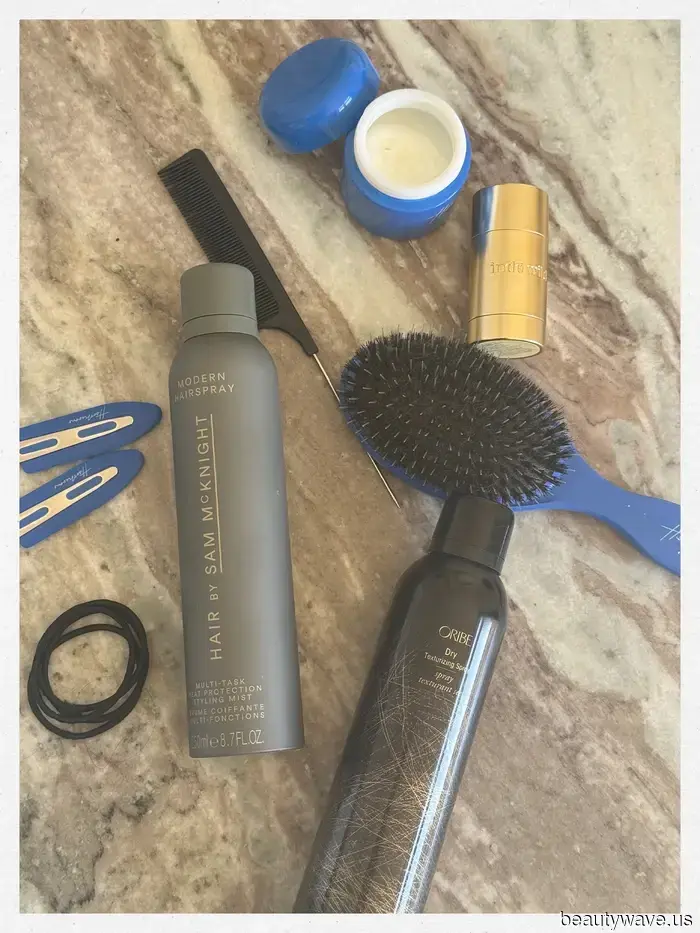 A celebrity hairstylist recently demonstrated the technique for achieving the ideal slicked-back bun.