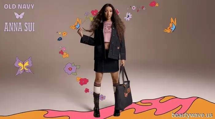 Old Navy's inaugural designer collaboration has arrived, showcasing budget-friendly interpretations of iconic '90s pieces by Anna Sui…