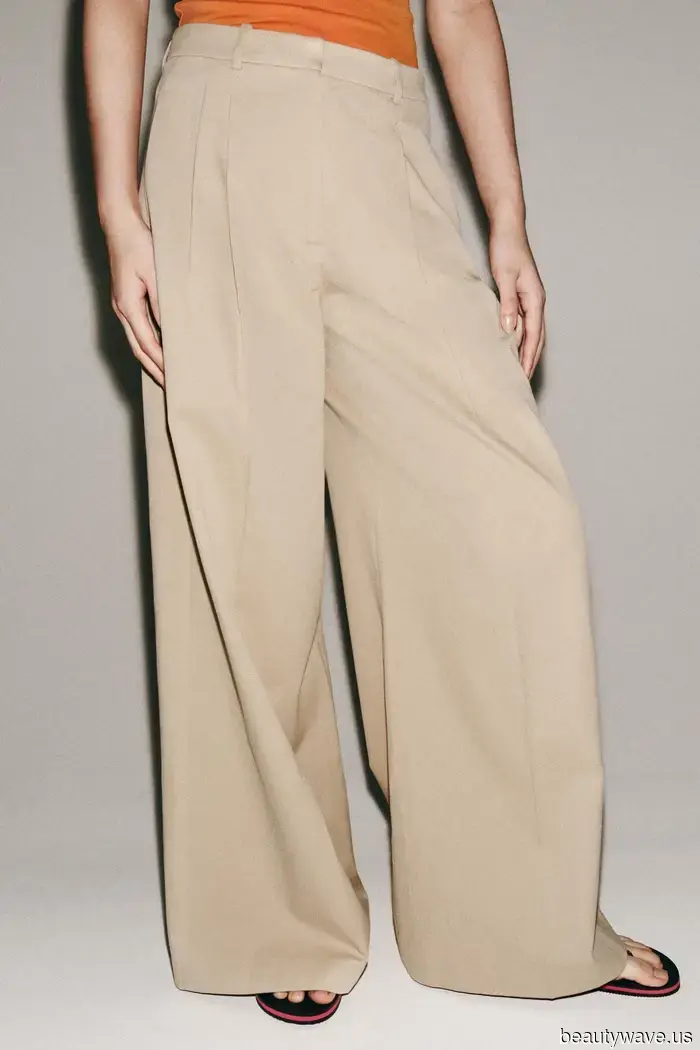 Le ragazze alla moda sanno che abbinare questa tendenza dei pantaloni con una borsa in rafia è il nuovo outfit di primavera.