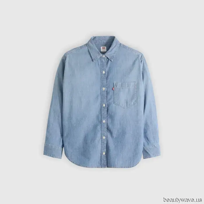 Le It Girls di L.A. e NYC indossano questa tendenza di camicie "noiose" con jeans e pantaloni.