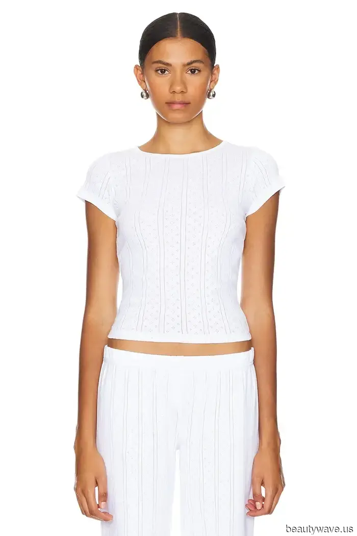 I Tried On 15 Popular White T-Shirts, and These 5 Met the Expectations.