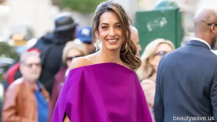 Amal Clooney recently donned the controversial color trend that’s quickly becoming popular at Prada and Zara.