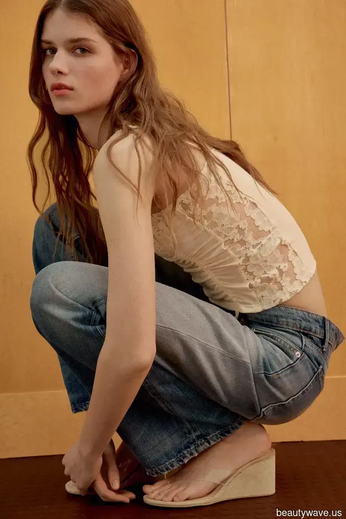 Count on Alexa Chung to make this "affordable" shoe trend appear remarkably luxurious.