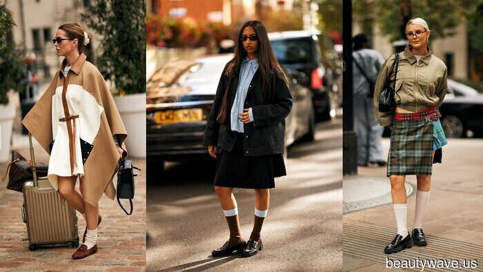 Plötzlich stylt jeder Londoner mit gutem Geschmack seine Herbstslipper so *und nicht so*