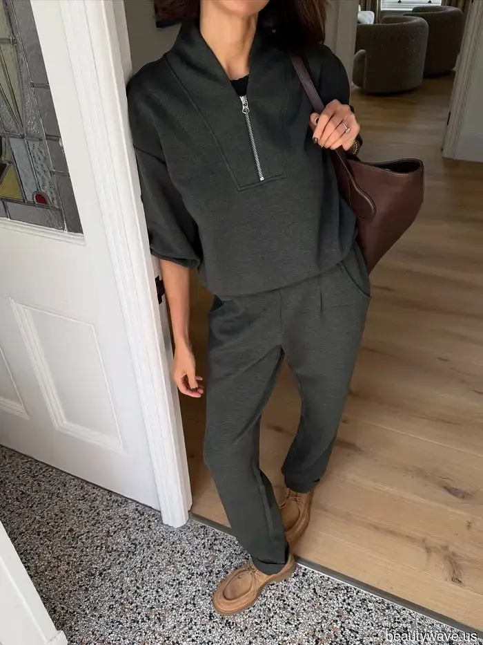 Wenn du diesen Herbst Sweatpants tragen möchtest, trage sie bitte nur so, so und so.