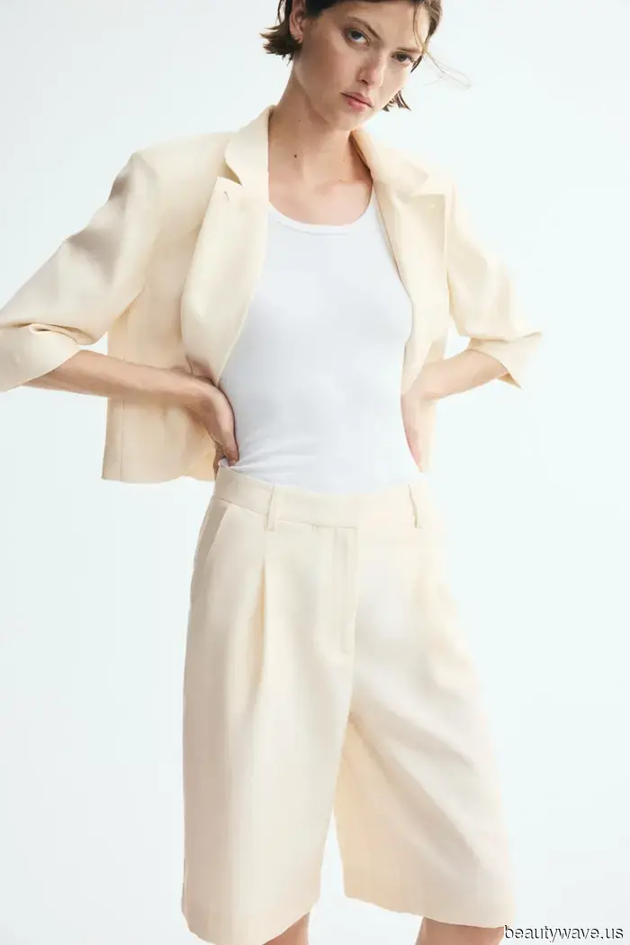 Zara, H&M y COS acaban de perfeccionar la tendencia de pantalones cortos más elegantes del verano&mdash;9 pares elegantes que vale la pena ver.