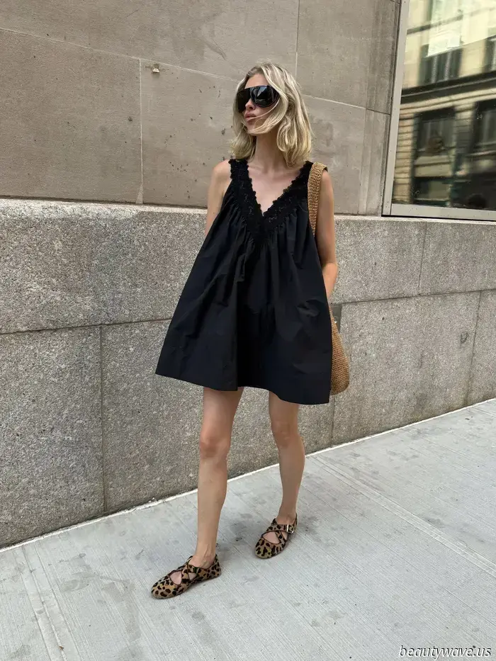Fashion enthusiasts are already pairing their summer minidresses with the latest shoe trends for autumn.