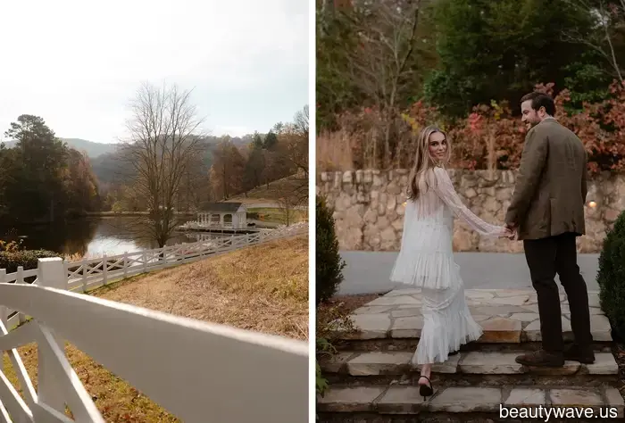 The Bride Wore Danielle Frankel and Vintage Ralph Lauren for Her Wedding at Blackberry Farm.