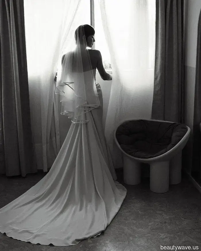 The Bride Donned a Unique Custom Look for Her Upscale Backyard Wedding in Ojai.