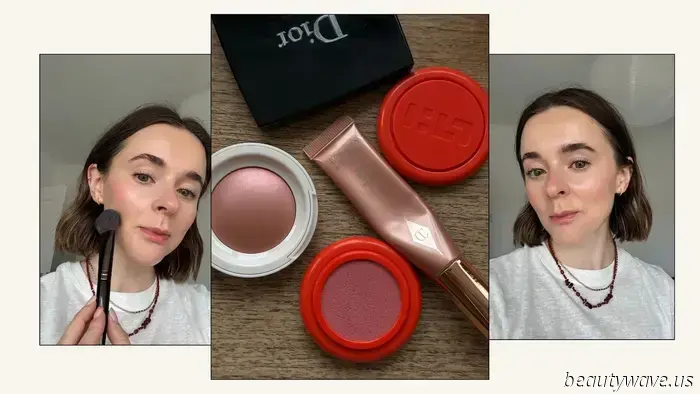 Suddenly, my whole makeup bag is filled with shimmery blushes—11 radiant formulas that I'm completely obsessed with.