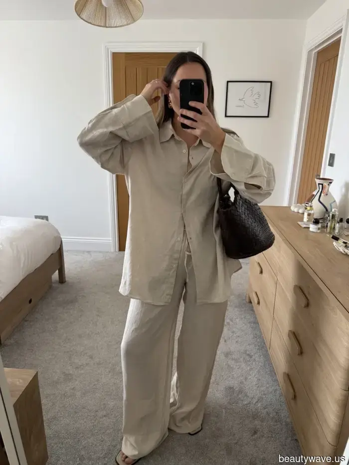 I Recently Tried On H&M's Full Linen Collection—These 18 Items Appeared and Felt Extremely Luxurious.
