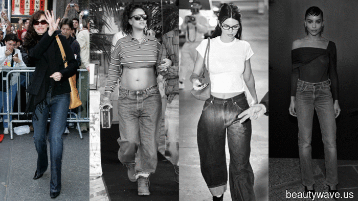 Тренды денима, от которых отказываются знаменитости, и что они носят вместо этого в 2025 году