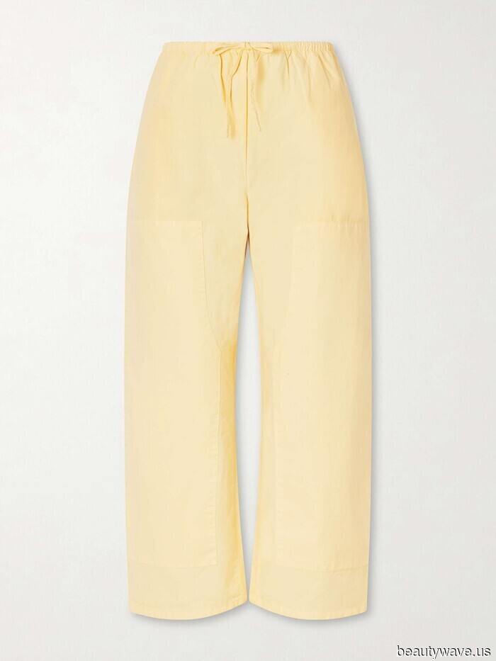It seems that we're now only wearing pants with bikinis to the beach (apologies, shorts, you're no longer in fashion).