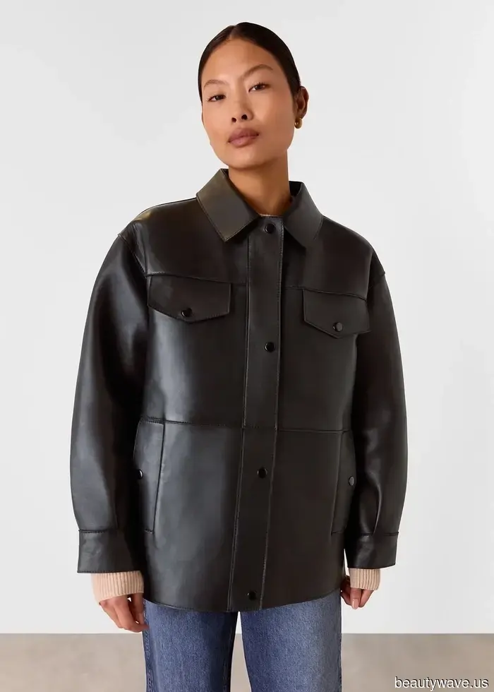 I Can’t Believe It—The Leather Jacket That Trendy Londoners Keep Wearing Is Now on Sale for Black Friday.