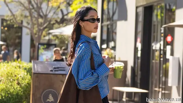 Le It Girls di L.A. e NYC indossano questa tendenza di camicie "noiose" con jeans e pantaloni.