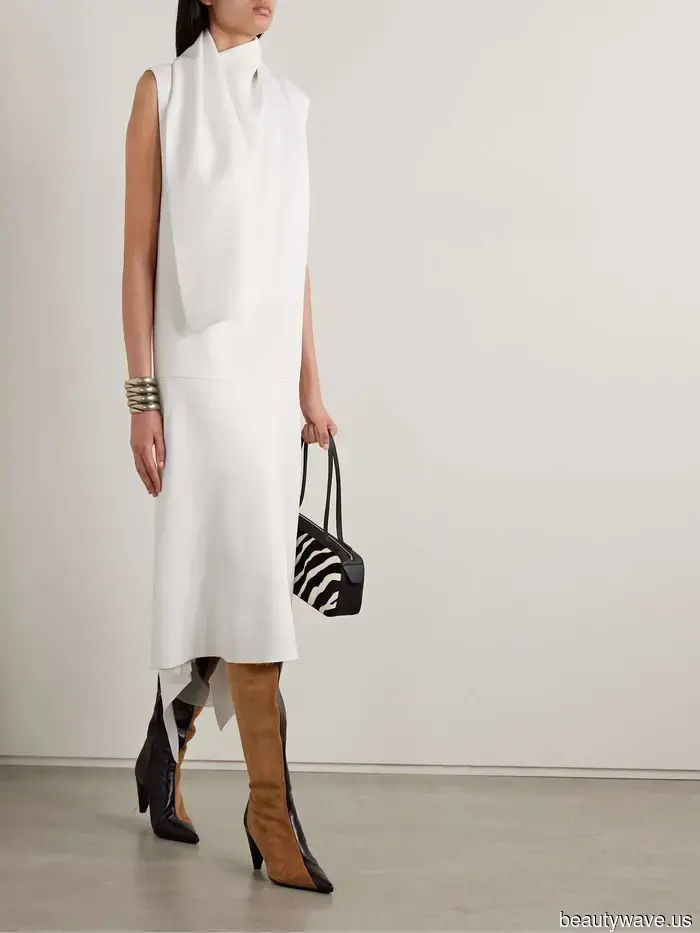 Black heels are great, but in London, it's common knowledge that this shoe color pairs better with white dresses.