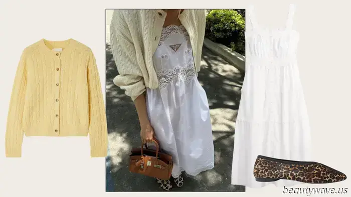 Two Simple, Fashionable Updates That Make White Summer Dresses Feel More "Unexpected" and "Exciting"