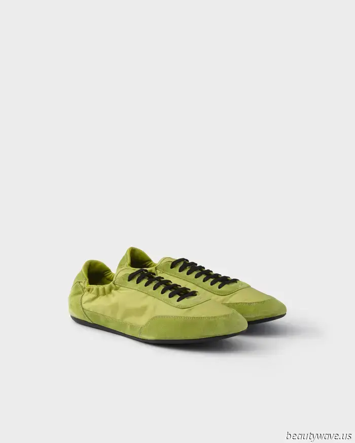On a yacht in Sicily, there is just one sneaker color that matches perfectly with a white sundress.