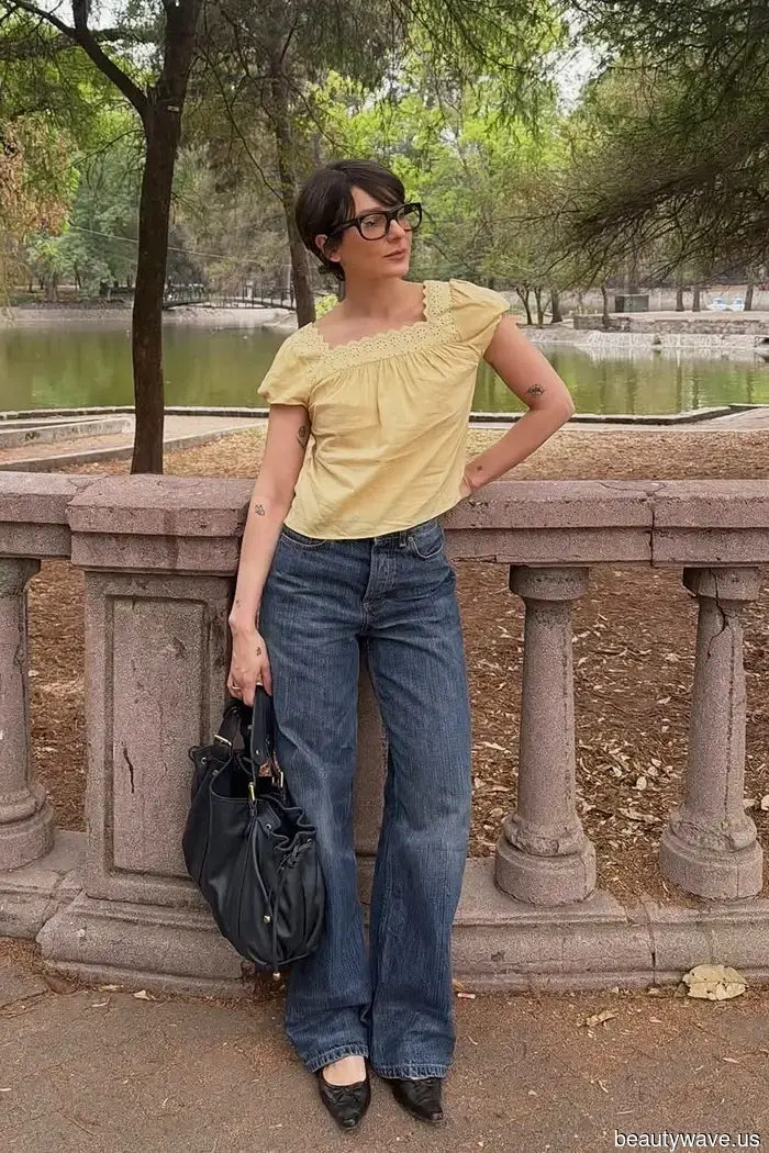 6 Shirt Trends That Stylish Girls Are Pairing With Baggy Jeans