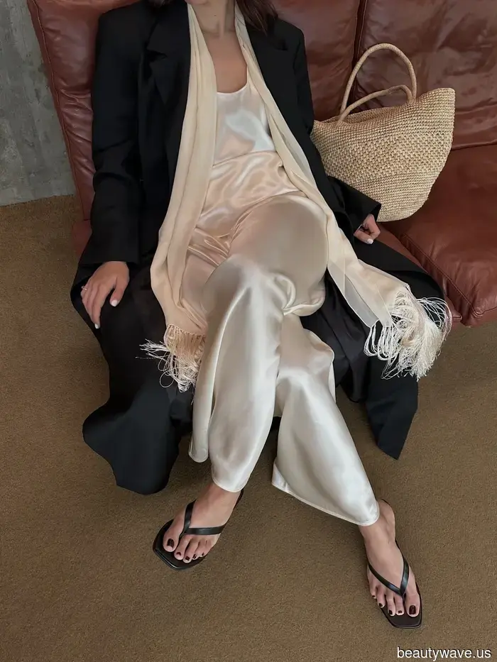 Not Linen, Not Capris—This Trend in Pants with a Luxurious Appearance is Taking Over This Season.