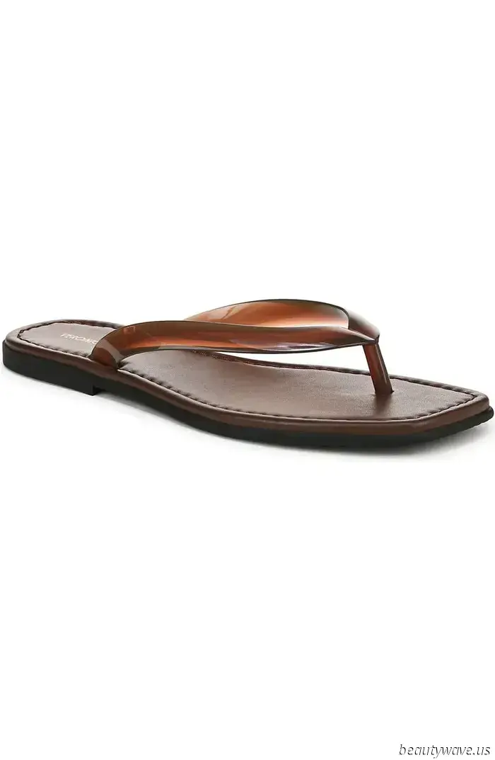 Everyone in the fashion world is pairing flip-flops with this sophisticated pant trend.