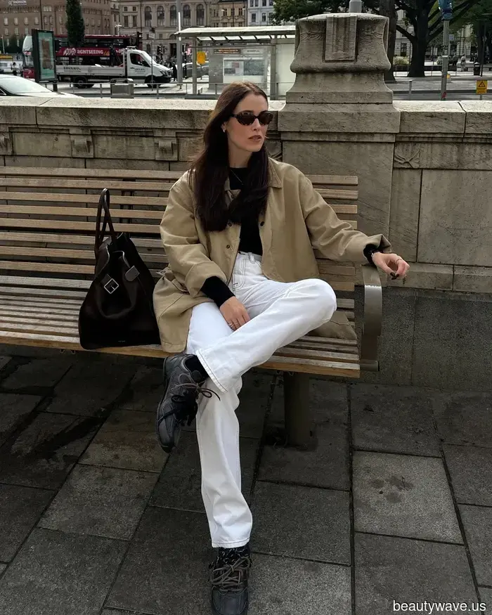 Wenn Sie in diesem Herbst weiße Jeans tragen möchten, sind dies die Outfit-Kombinationen, die sie am besten zur Geltung bringen.