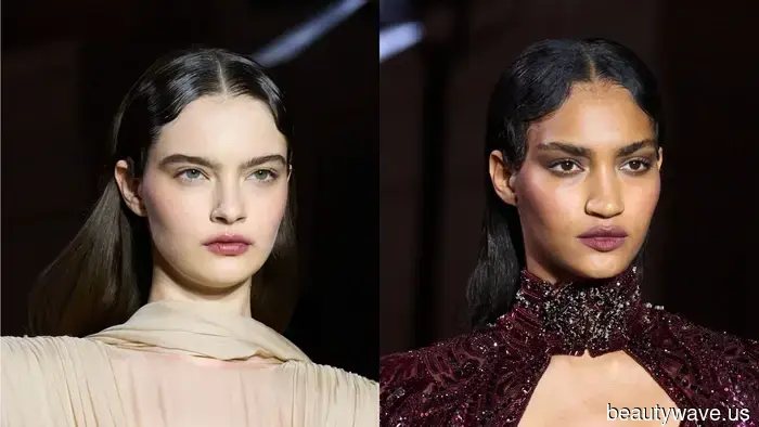 Dalle labbra macchiate di vino ai tocchi di lamé: 10 tendenze di bellezza per le festività che le persone del mondo della moda stanno salvando da mesi