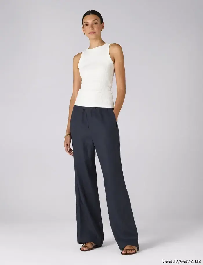 Not Jeans, Not Linen—This Is the High-End Trouser Trend That Enhances the Elegance of Every Outfit.