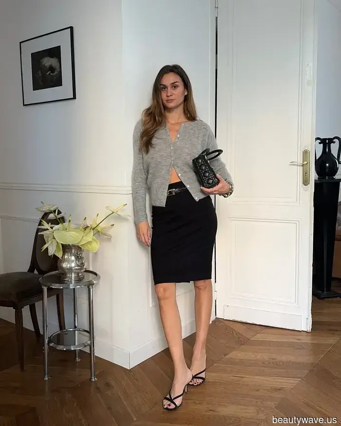 Das schicke 2-teilige Outfit, das beschäftigte Modeleute immer im September tragen