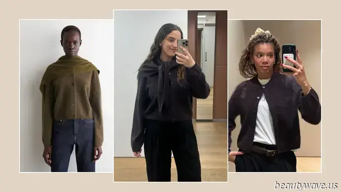 I've waited for weeks—at last, COS's stylish cashmere cardigan is available again.