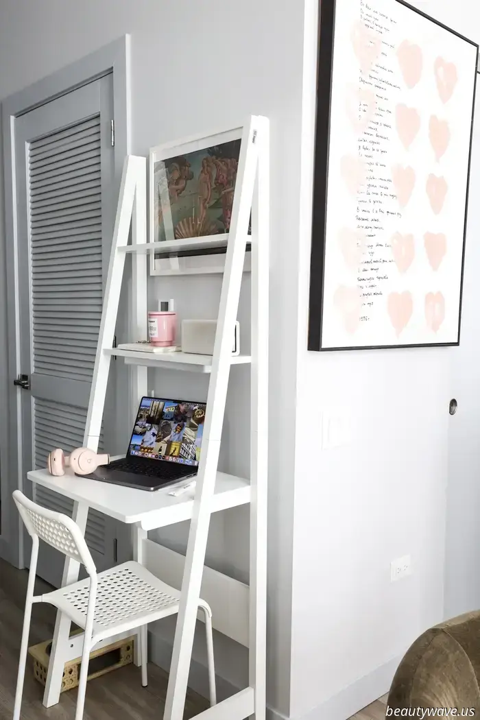 Our Graphic Designer's Chicago apartment resembles that of a luxury hotel.