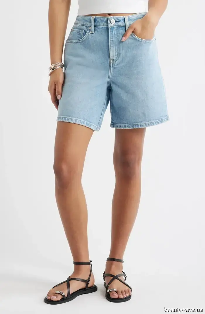 It's Denim Shorts Time—You'll Adore These Blue, White, Brown, and Black Styles from Nordstrom.
