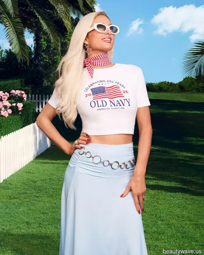 Paris Hilton Evokes Early 2000s Nostalgia in Old Navy's Latest Campaign—These Fun Items Under $55 Are Worth Checking Out.