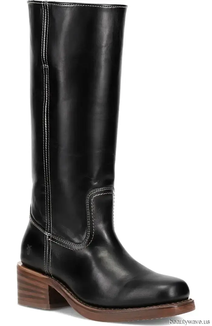 Move over, riding boots—I've recently been opting for this flat boot trend more frequently.