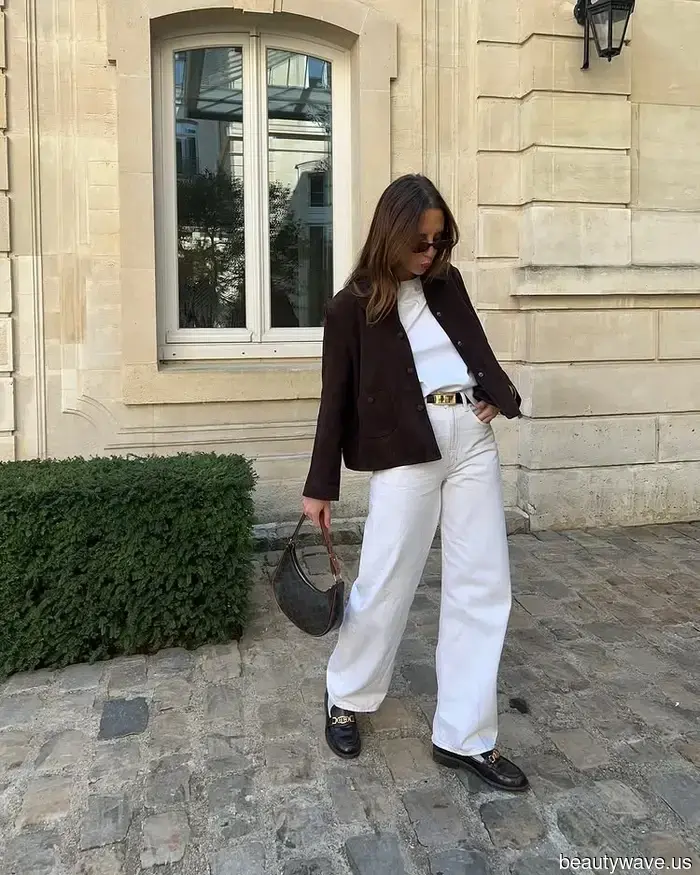 Конечно, вы можете носить любой цвет с белым, но эти 6 оттенков всегда выглядят наиболее стильно.