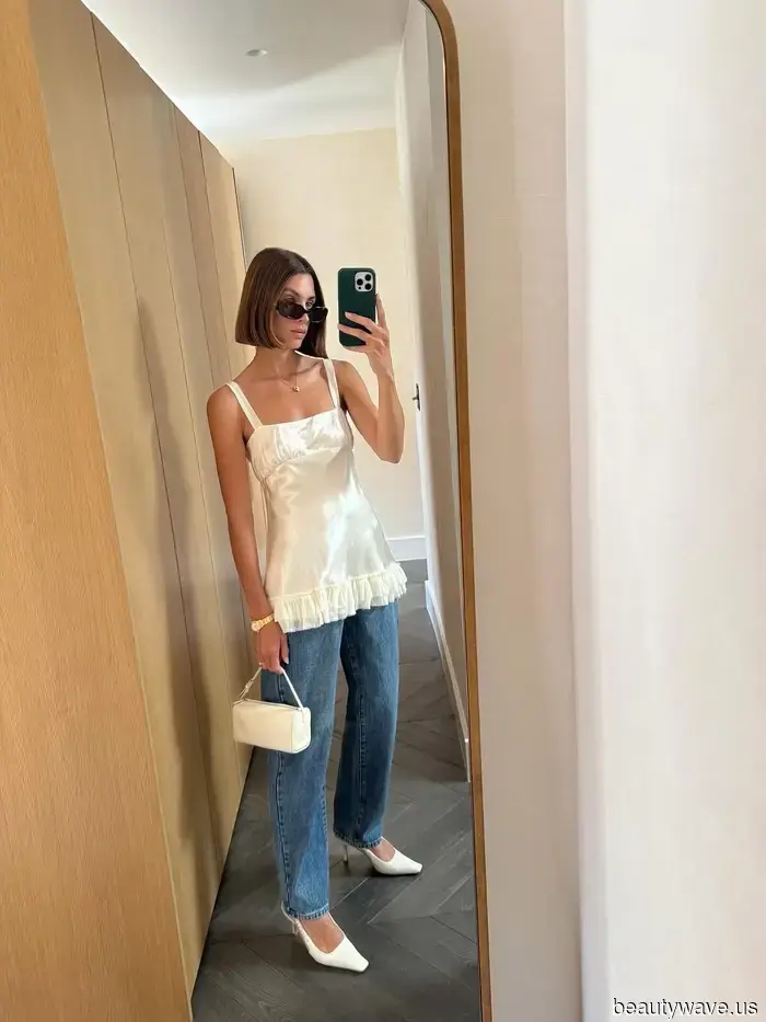 Más Fresco Que Jeans y una Camiseta&mdash;Todos Con Buen Gusto Usarán Estos 15 Conjuntos de Denim Este Otoño