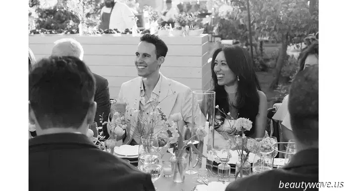 This stunning Babington House wedding featured a Brazilian welcome BBQ, a custom gown, and an adorable puppy.
