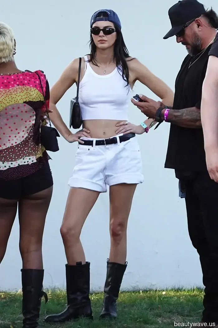 Seen on Kendall at Coachella: The Denim Shorts Trend Making a Comeback and No Longer Outdated