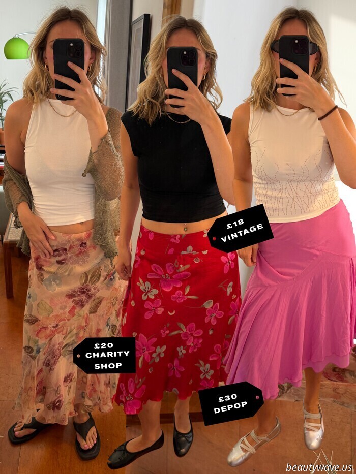 This lovely skirt trend is everywhere in London at the moment—here’s how I’m finding it secondhand this summer.