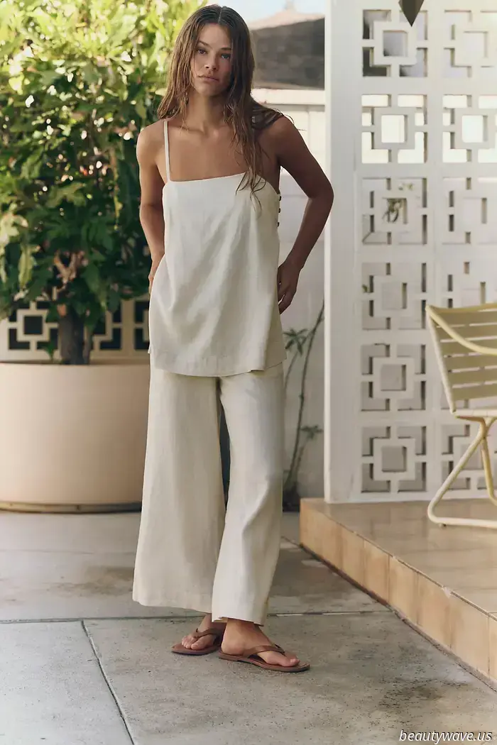 I've tried on more than 50 pairs of linen trousers, and this style is definitely the best.