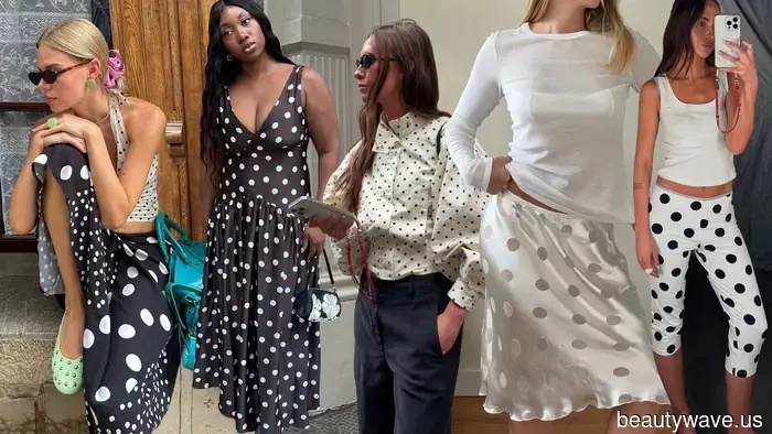 Polka dots are back in style—here are 5 new ways to sport them this summer.