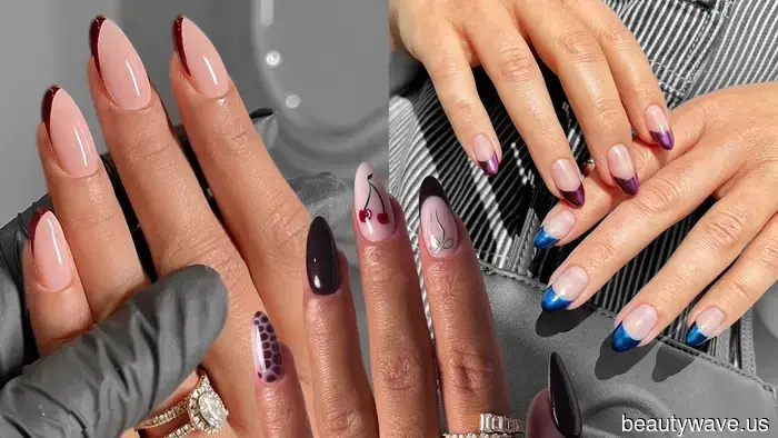 If you're looking for a "Royal" Manicure, experts recommend this more stylish alternative to the classic white French-tip color.