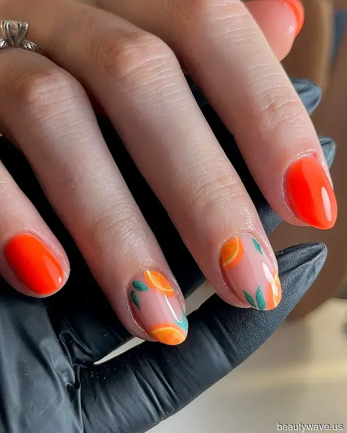 Hold off on the neutral manicures—this summer, all I desire for my nails is a Mediterranean vibe.