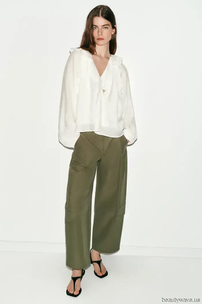 Zara has just confirmed it: These 5 blouse trends elevate the elegance of jeans, skirts, and linen trousers.