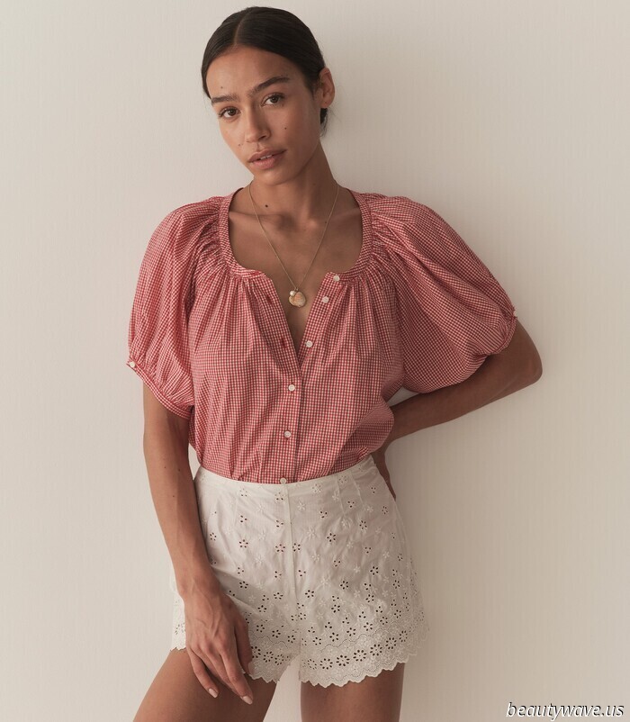 Apologies, tank tops—this summer I'll only be wearing lovely blouses paired with my shorts, skirts, and linen trousers.