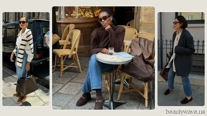 Si scopre che indossare jeans e mocassini di questi colori è la chiave per apparire chic questo autunno.